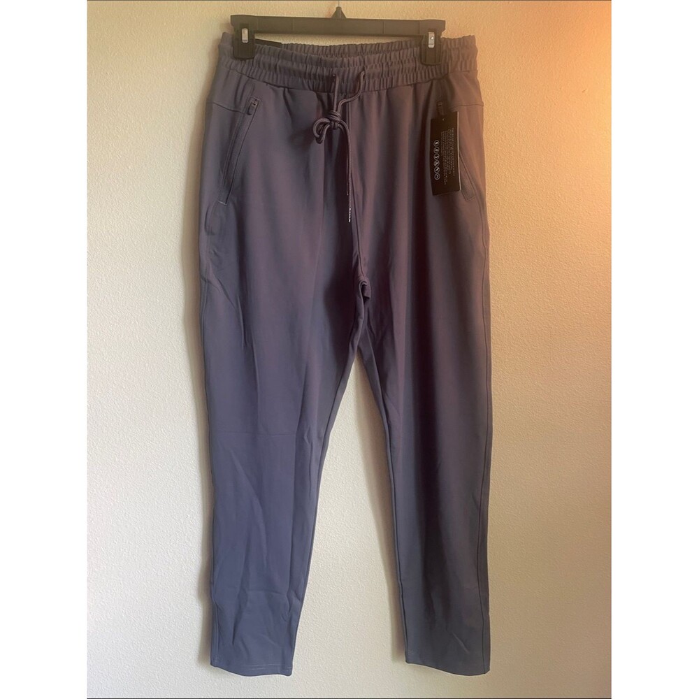 Men's grey Jogger Pants - Stretch Drawstring Waist adult small